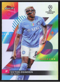 Victor Osimhen, Kartička, Topps Finest UEFA Club Competitions 2023-24, Refractor