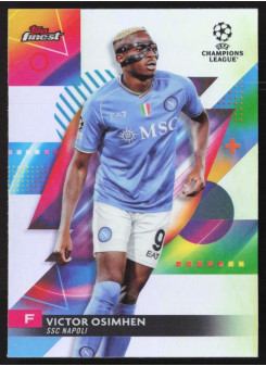 Victor Osimhen, Kartička, Topps Finest UEFA Club Competitions 2023-24, Refractor