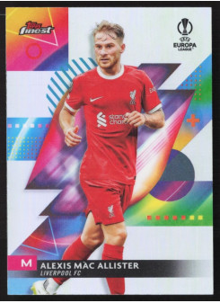 Alexis Mac Allister, Kartička, Topps Finest UEFA Club Competitions 2023-24, Refractor
