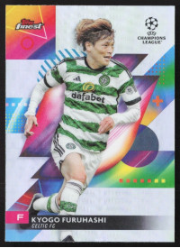 Kyogo Furuhashi, Kartička, Topps Finest UEFA Club Competitions 2023-24, Refractor