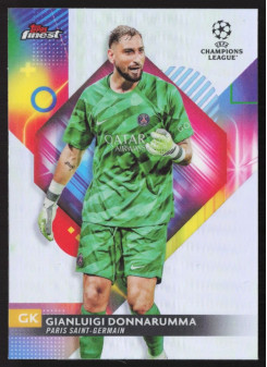 Gianluigi Donnarumma, Kartička, Topps Finest UEFA Club Competitions 2023-24, Refractor