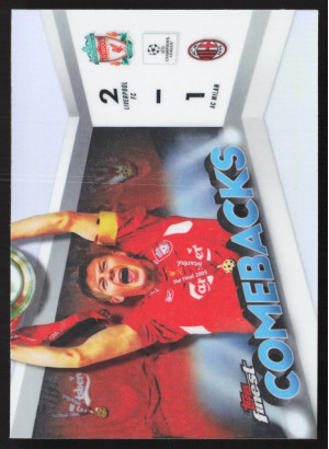 Liverpool FC vs. AC Milan, Card, Topps Finest UEFA Club Competitions 2023-24, INSERT