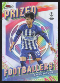 Kaoru Mitoma, Kartička, Topps Finest UEFA Club Competitions 2023-24, INSERT