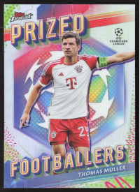 Thomas Muller, Kartička, Topps Finest UEFA Club Competitions 2023-24, INSERT