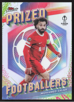 Mohamed Salah, Kartička, Topps Finest UEFA Club Competitions 2023-24, INSERT