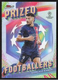 Goncalo Ramos, Kartička, Topps Finest UEFA Club Competitions 2023-24, INSERT
