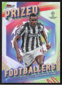 Alexander Isak, Kartička, Topps Finest UEFA Club Competitions 2023-24, INSERT