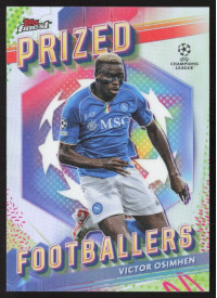Victor Osimhen, Kartička, Topps Finest UEFA Club Competitions 2023-24, INSERT