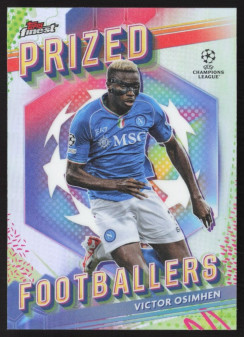 Victor Osimhen, Kartička, Topps Finest UEFA Club Competitions 2023-24, INSERT