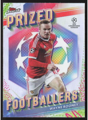 Wayne Rooney, Card, Topps Finest UEFA Club Competitions 2023-24, INSERT