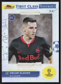Oscar Gloukh, Kartička, Topps Finest UEFA Club Competitions 2023-24, INSERT