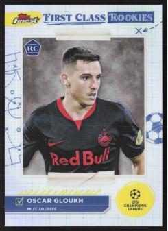 Oscar Gloukh, Kartička, Topps Finest UEFA Club Competitions 2023-24, INSERT