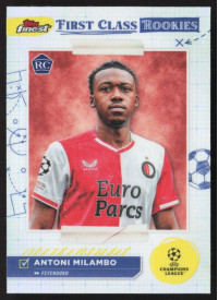 Antoni Milambo, Kartička, Topps Finest UEFA Club Competitions 2023-24, INSERT