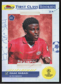 Isaac Babadi, Kartička, Topps Finest UEFA Club Competitions 2023-24, INSERT