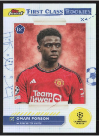Omari Forson, Kartička, Topps Finest UEFA Club Competitions 2023-24, INSERT