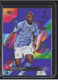 Jeremy Doku, Kartička, Topps Finest UEFA Club Competitions 2023-24, LIMIT