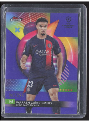 Warren Zaire-Emery, Card, Topps Finest UEFA Club Competitions 2023-24, LIMIT