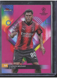 Yunus Musah, Kartička, Topps Finest UEFA Club Competitions 2023-24, LIMIT
