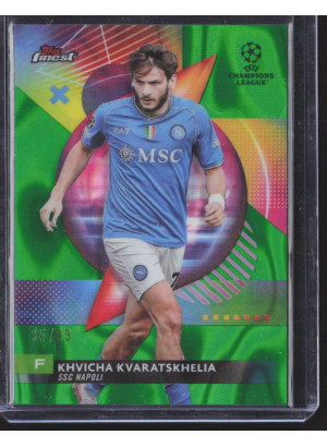 Khvicha Kvaratskhelia, Card, Topps Finest UEFA Club Competitions 2023-24, LIMIT