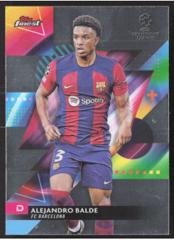 Alejandro Balde, Kartička, Topps Finest UEFA Club Competitions 2023-24, BASE