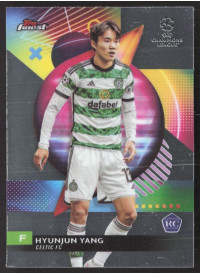 Hyunjun Yang, Kartička, Topps Finest UEFA Club Competitions 2023-24, BASE