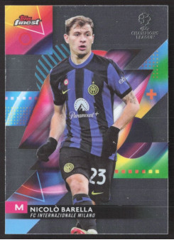 Nicolo Barella, Kartička, Topps Finest UEFA Club Competitions 2023-24, BASE
