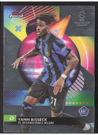 Yann Bisseck, Kartička, Topps Finest UEFA Club Competitions 2023-24, BASE