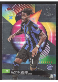 Yann Bisseck, Kartička, Topps Finest UEFA Club Competitions 2023-24, BASE