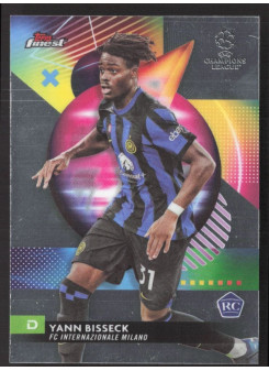 Yann Bisseck, Kartička, Topps Finest UEFA Club Competitions 2023-24, BASE