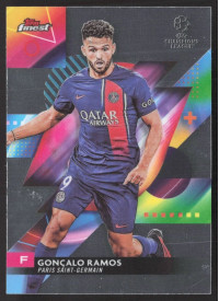 Goncalo Ramos, Kartička, Topps Finest UEFA Club Competitions 2023-24, BASE