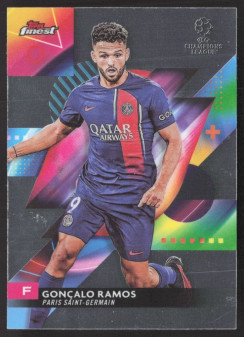 Goncalo Ramos, Kartička, Topps Finest UEFA Club Competitions 2023-24, BASE
