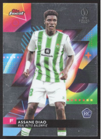 Assane Diao, Kartička, Topps Finest UEFA Club Competitions 2023-24, BASE