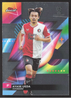 Ayase Ueda, Kartička, Topps Finest UEFA Club Competitions 2023-24, BASE