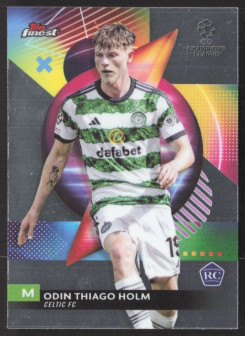 Odin Thiago Holm, Kartička, Topps Finest UEFA Club Competitions 2023-24, BASE