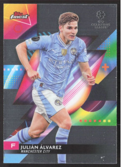 Julian Alvarez, Kartička, Topps Finest UEFA Club Competitions 2023-24, BASE