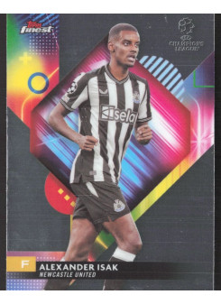 Alexander Isak, Kartička, Topps Finest UEFA Club Competitions 2023-24, BASE