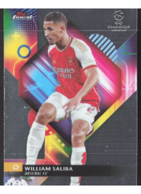 William Saliba, Kartička, Topps Finest UEFA Club Competitions 2023-24, BASE