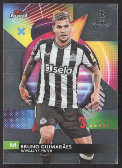 Bruno Guimaraes, Kartička, Topps Finest UEFA Club Competitions 2023-24, BASE