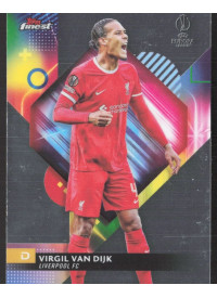 Virgil van Dijk, Kartička, Topps Finest UEFA Club Competitions 2023-24, BASE
