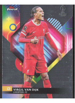 Virgil van Dijk, Kartička, Topps Finest UEFA Club Competitions 2023-24, BASE