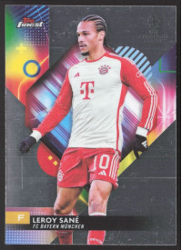 Leroy Sane, Kartička, Topps Finest UEFA Club Competitions 2023-24, BASE