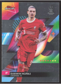 Darwin Nunez, Kartička, Topps Finest UEFA Club Competitions 2023-24, BASE