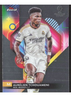 Aurelien Tchouameni, Kartička, Topps Finest UEFA Club Competitions 2023-24, BASE