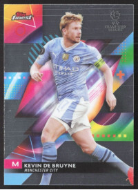 Kevin De Bruyne, Kartička, Topps Finest UEFA Club Competitions 2023-24, BASE