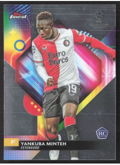 Yankuba Minteh, Kartička, Topps Finest UEFA Club Competitions 2023-24, BASE