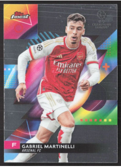 Gabriel Martinelli, Kartička, Topps Finest UEFA Club Competitions 2023-24, BASE