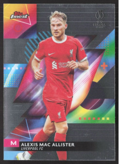 Alexis Mac Allister, Kartička, Topps Finest UEFA Club Competitions 2023-24, BASE