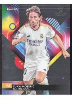 Luka Modric, Kartička, Topps Finest UEFA Club Competitions 2023-24, BASE
