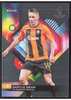 Danylo Sikan, Kartička, Topps Finest UEFA Club Competitions 2023-24, BASE