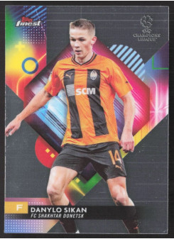 Danylo Sikan, Kartička, Topps Finest UEFA Club Competitions 2023-24, BASE